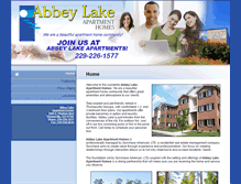 Tablet Screenshot of abbeylake.info